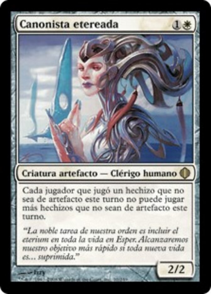 Canonista etereada