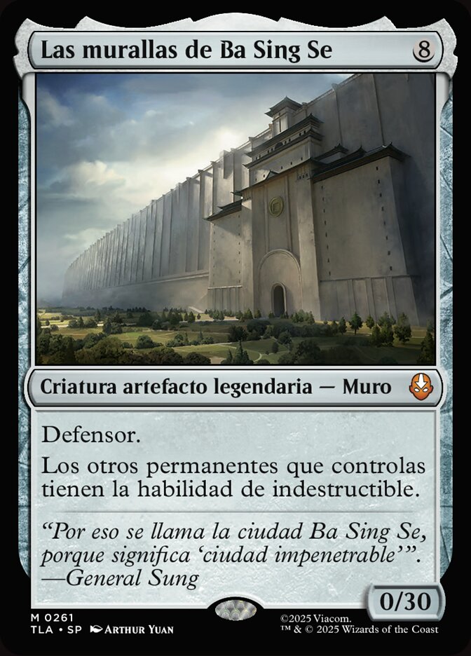 Las murallas de Ba Sing Se