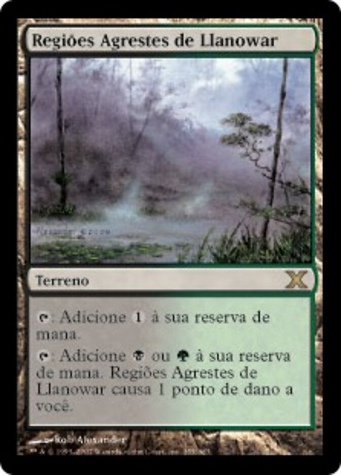Regiões Agrestes de Llanowar