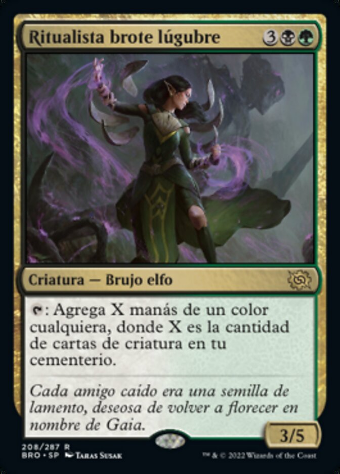 Ritualista brote lúgubre