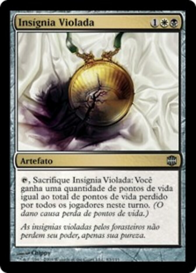 Insígnia Violada