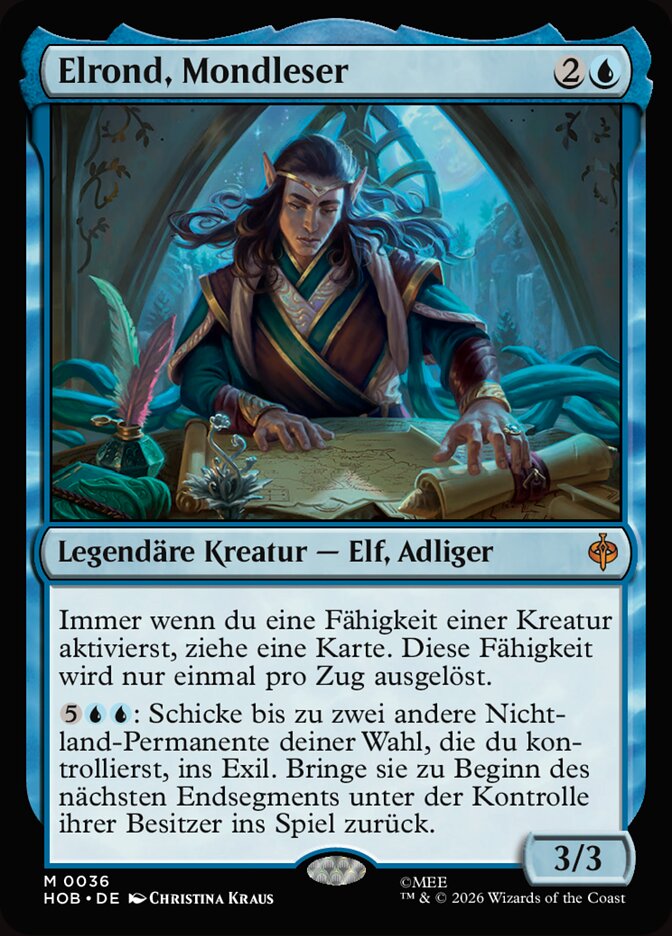 Elrond, Mondleser