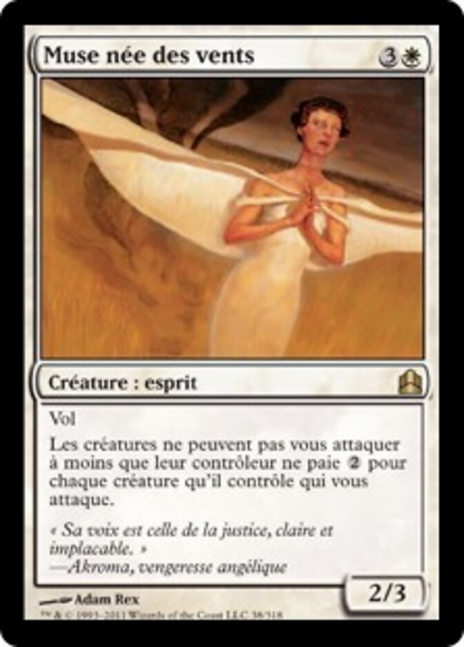 Muse née des vents
