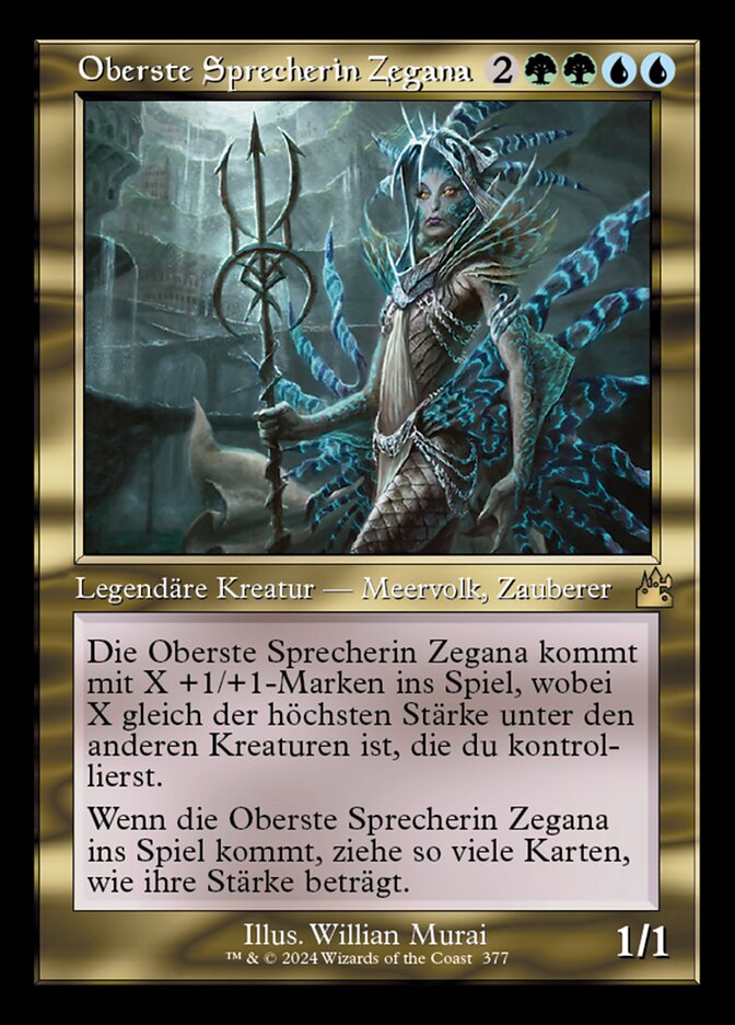 Oberste Sprecherin Zegana