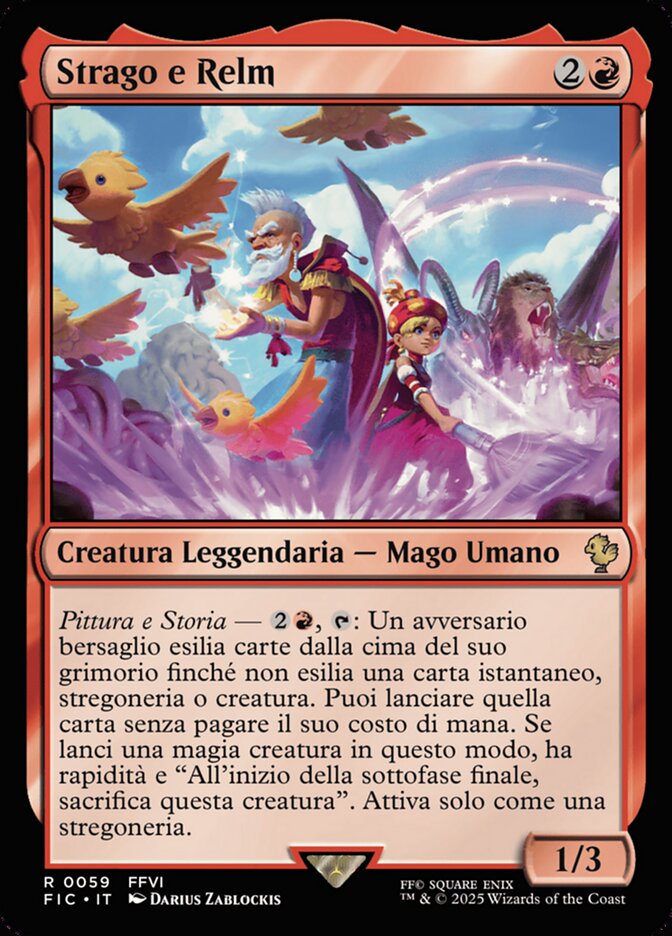 Strago e Relm