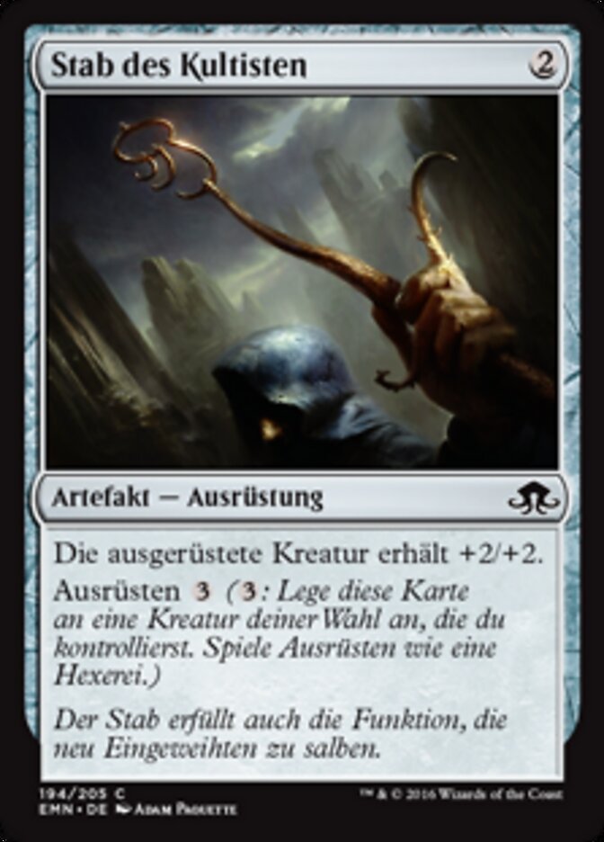 Stab des Kultisten