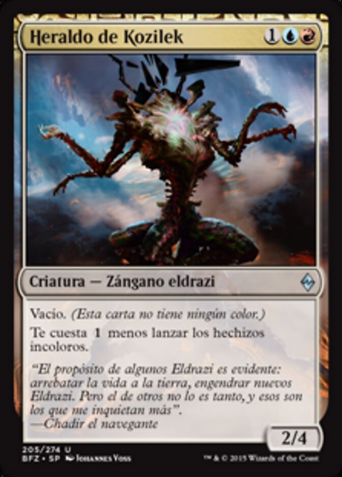 Heraldo de Kozilek