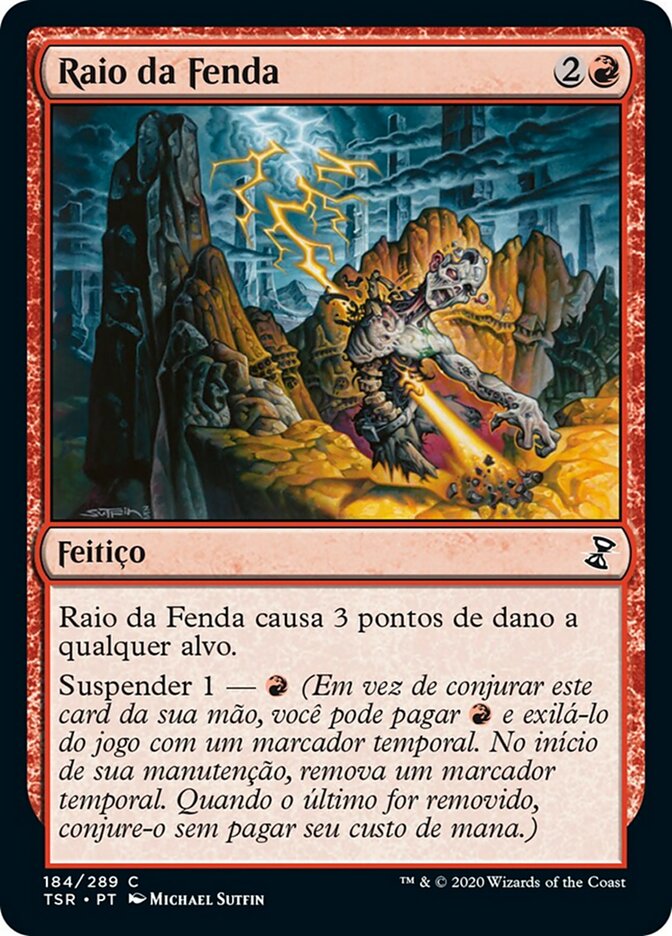 Raio da Fenda