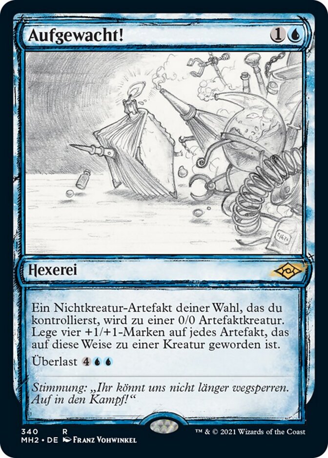 Aufgewacht!
