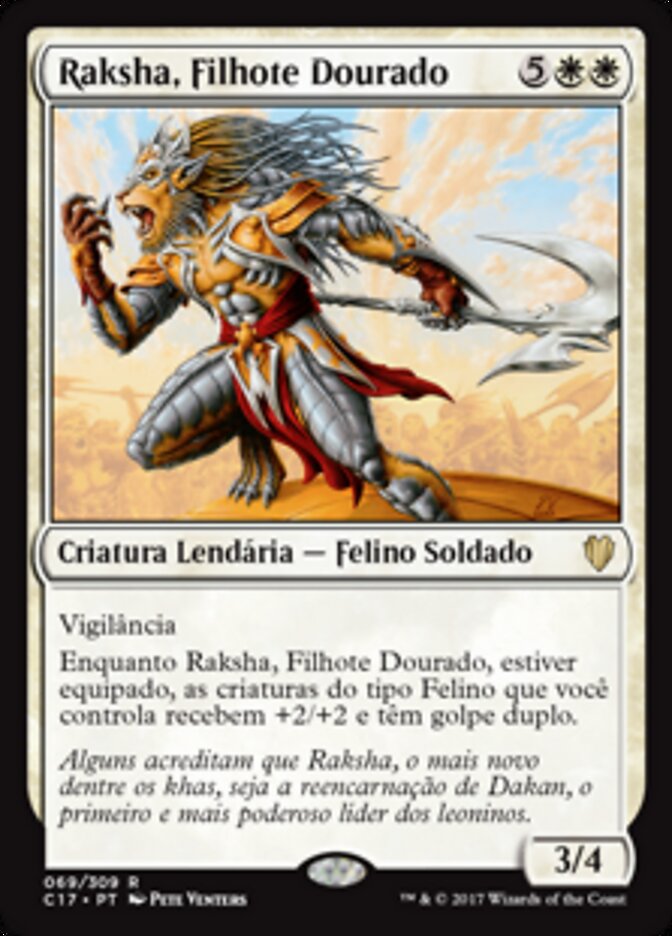 Raksha, Filhote Dourado