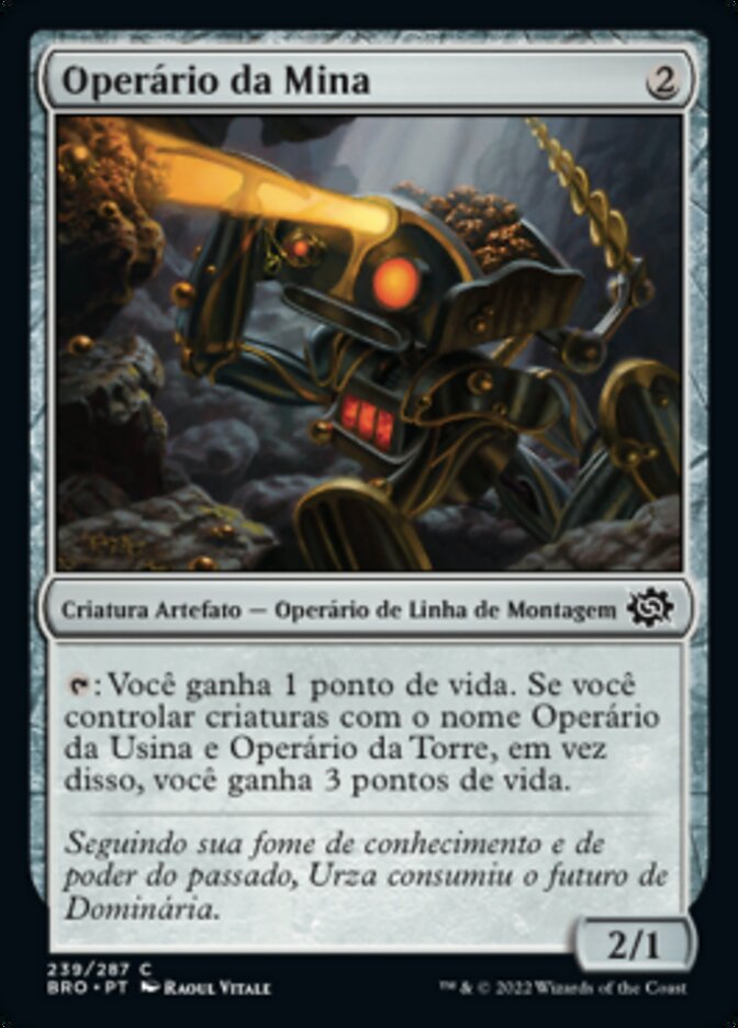 Operário da Mina