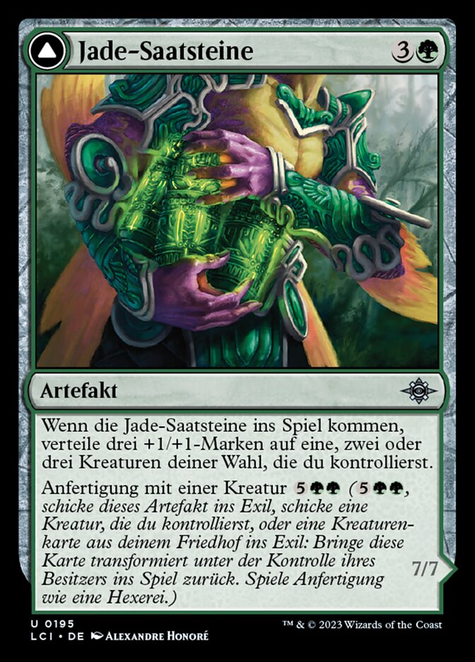 Jade Seedstones // Jadeheart Attendant