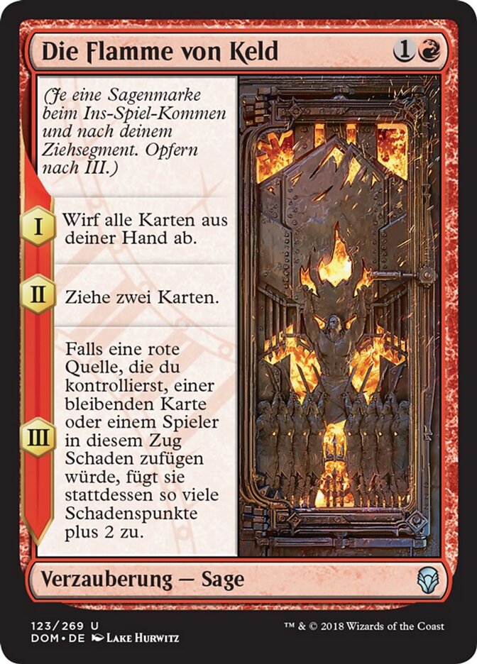 Die Flamme von Keld