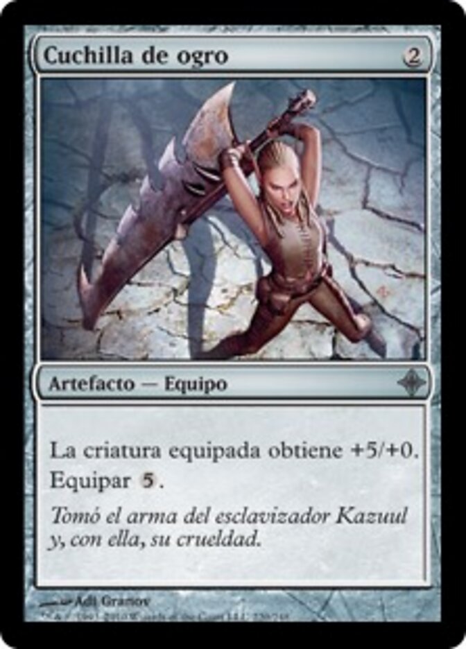 Cuchilla de ogro