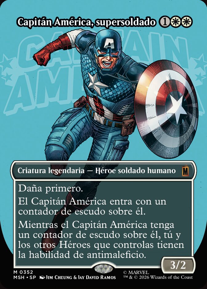 Capitán América, supersoldado