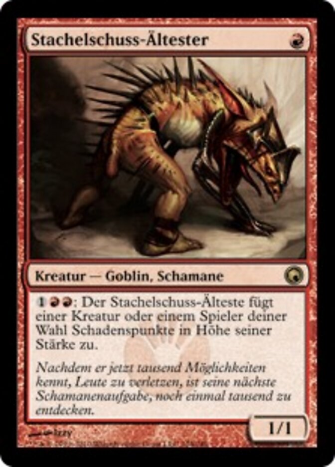 Stachelschuss-Ältester
