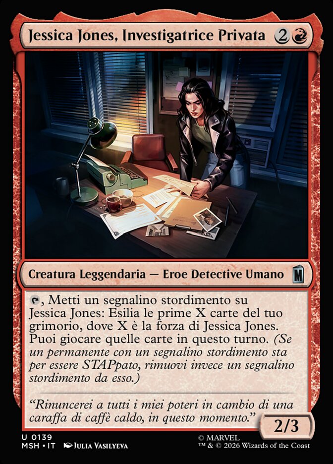 Jessica Jones, Investigatrice Privata