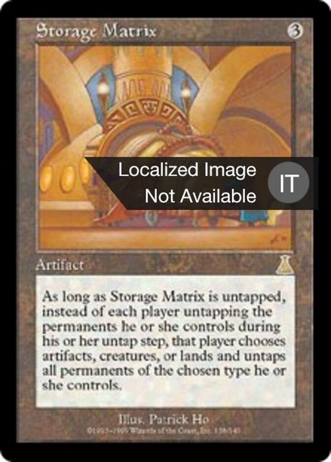 Matrice deposito