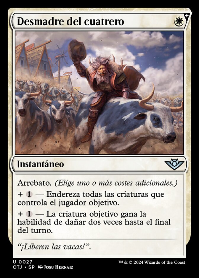 Desmadre del cuatrero