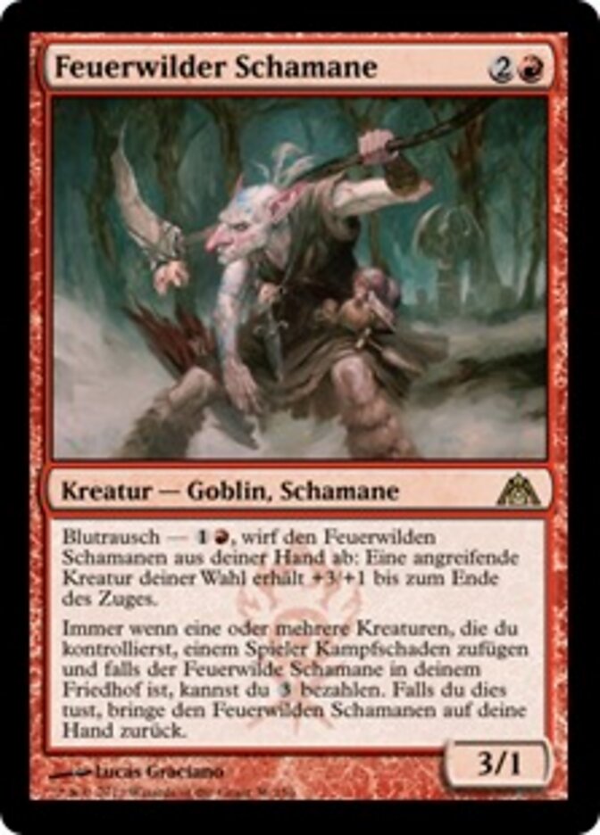 Feuerwilder Schamane