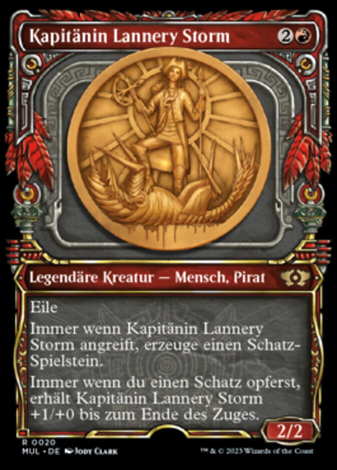 Kapitänin Lannery Storm