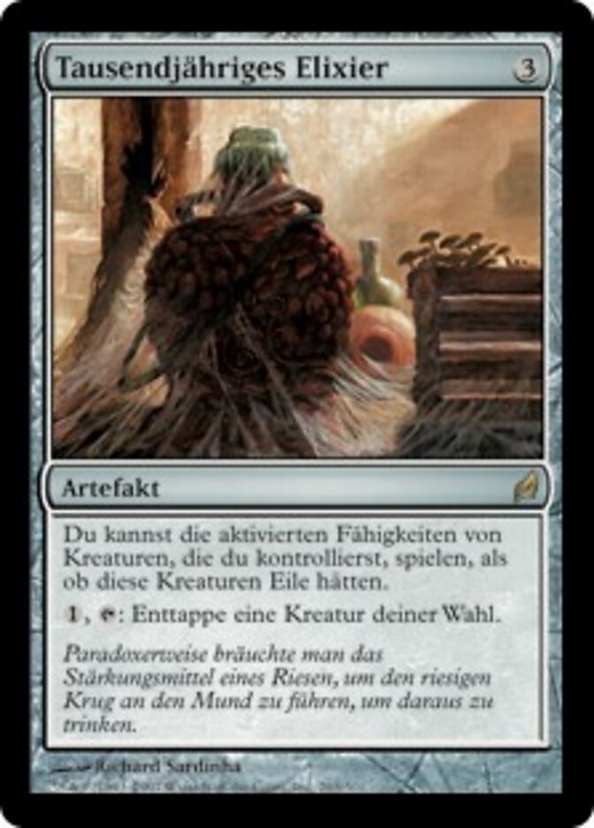 Tausendjähriges Elixier
