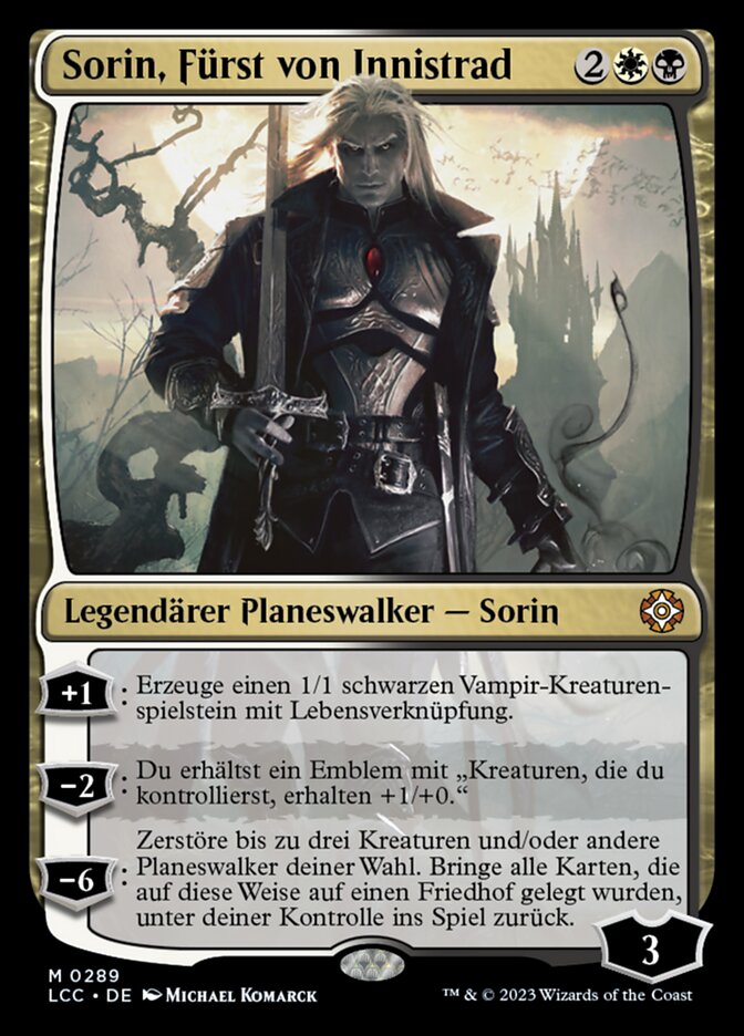 Sorin, Fürst von Innistrad