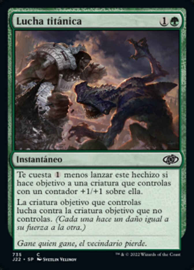 Lucha titánica