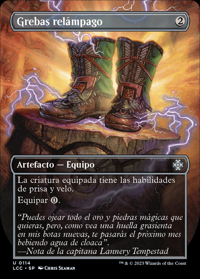 Grebas relámpago