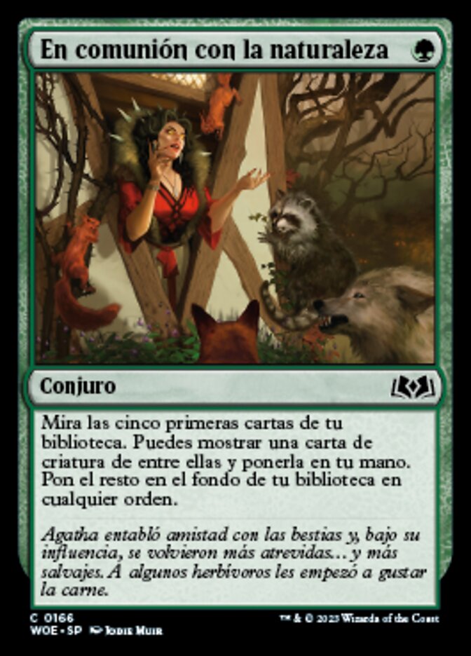 En comunión con la naturaleza