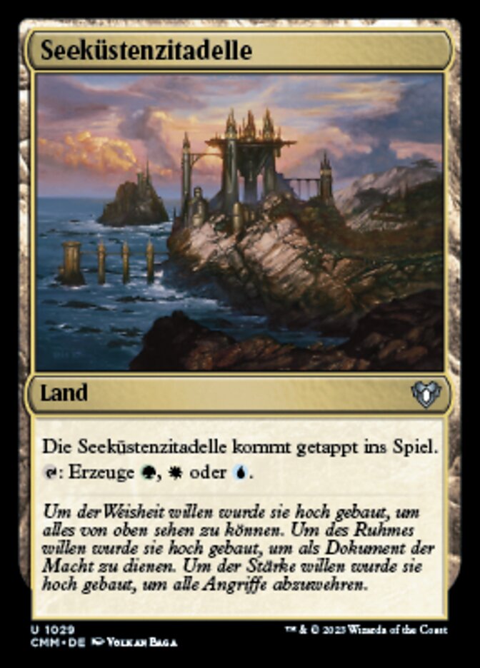 Seeküstenzitadelle
