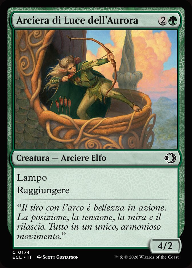 Arciera di Luce dell'Aurora