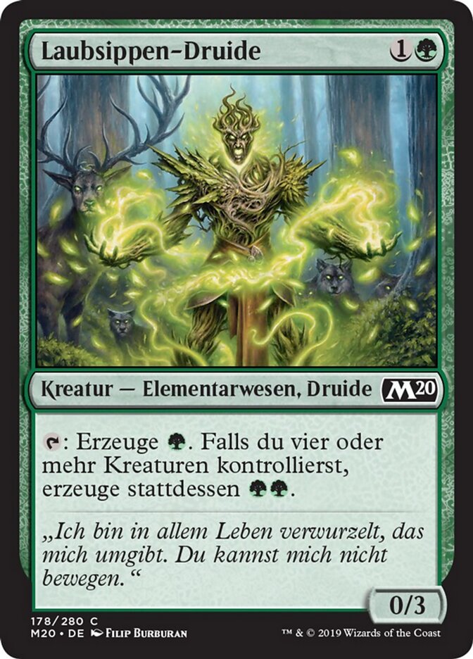 Laubsippen-Druide