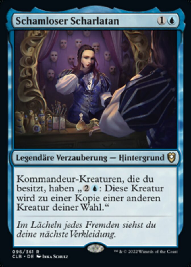 Schamloser Scharlatan