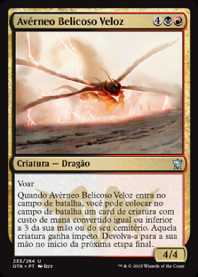 Avérneo Belicoso Veloz