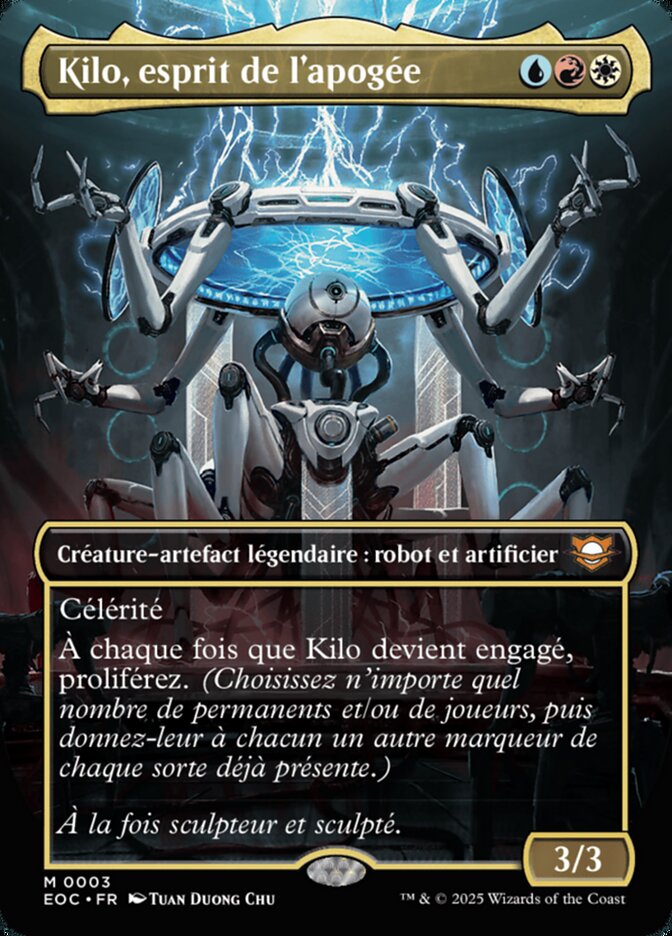 Kilo, esprit de l'apogée