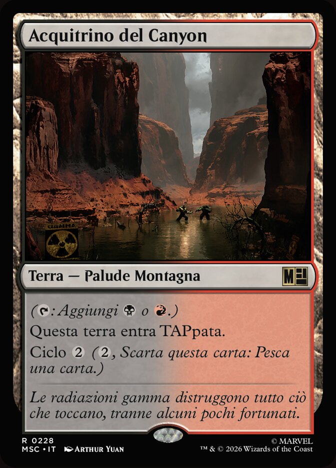 Acquitrino del Canyon
