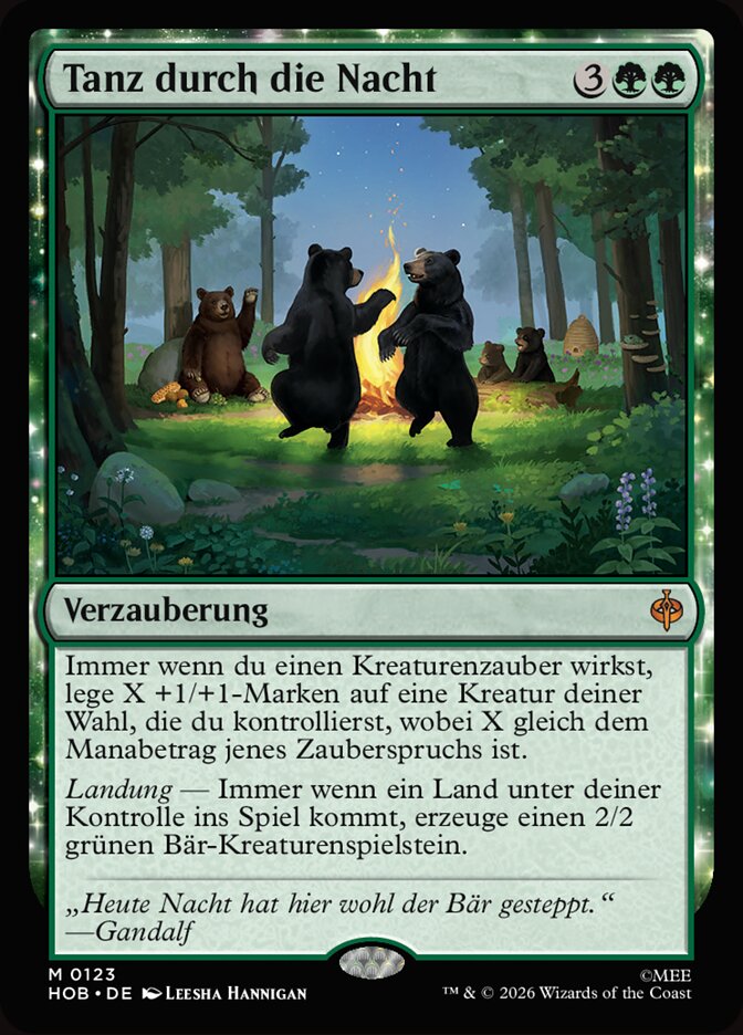 Tanz durch die Nacht