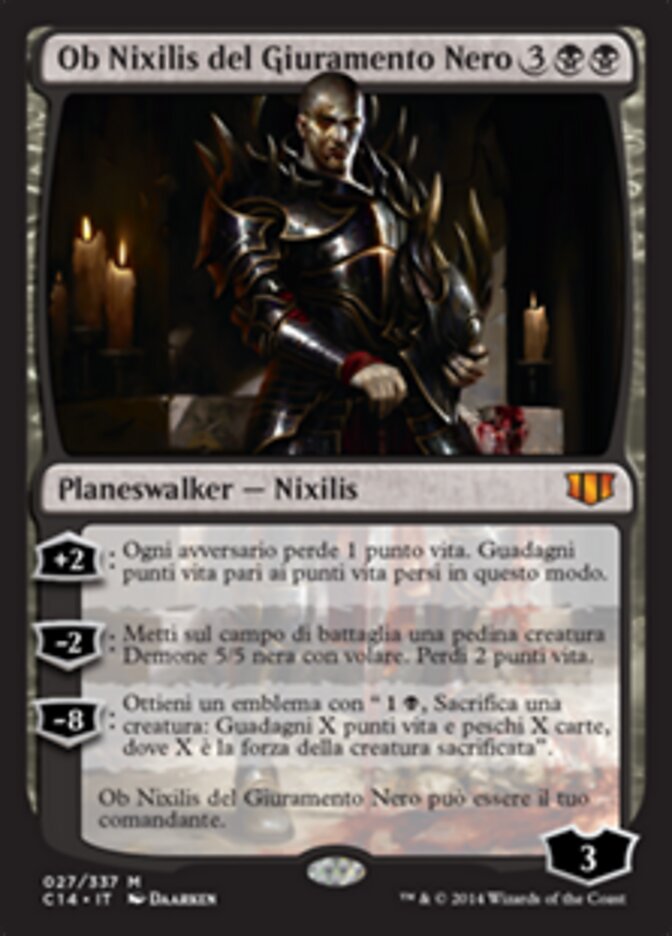 Ob Nixilis del Giuramento Nero
