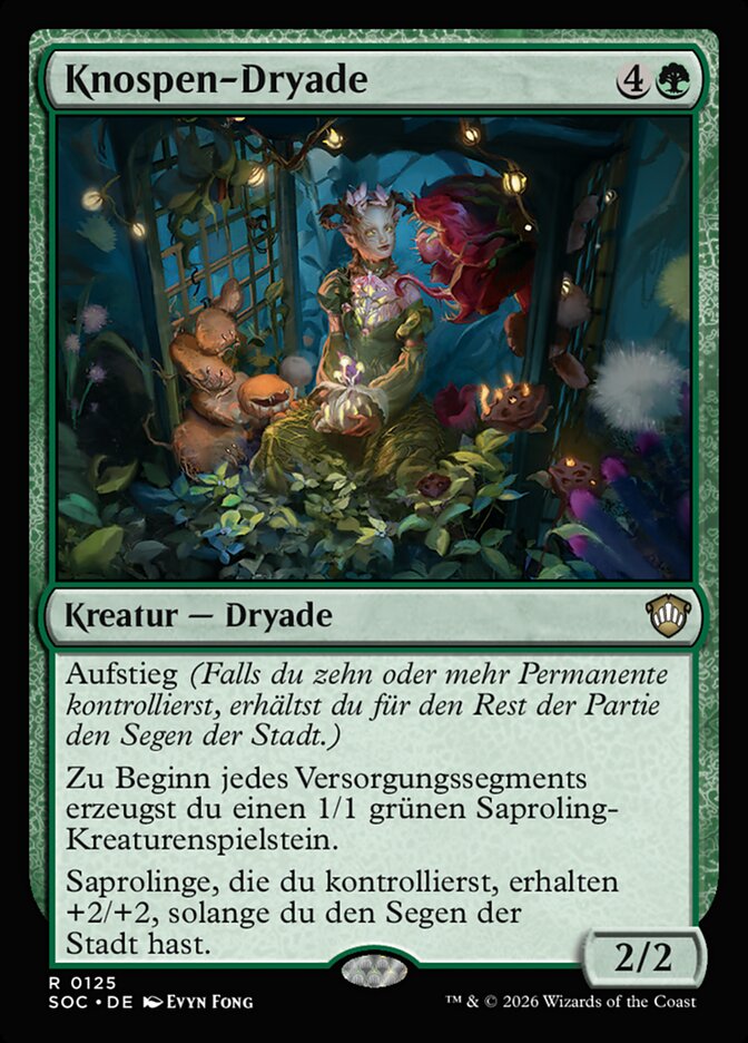 Knospen-Dryade