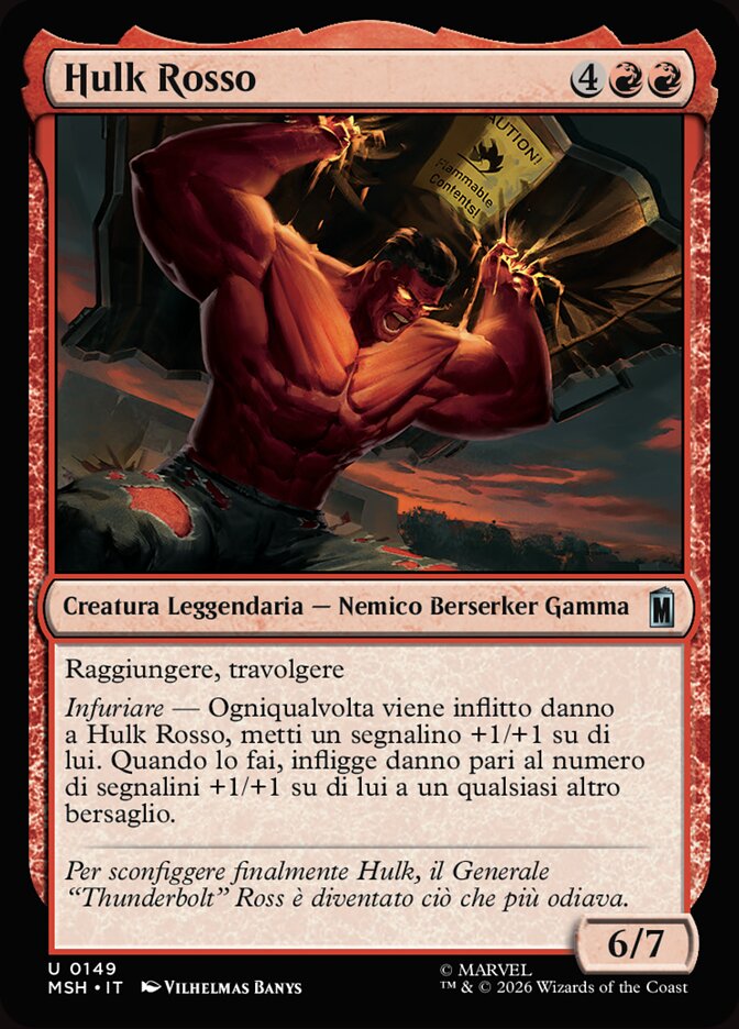 Hulk Rosso