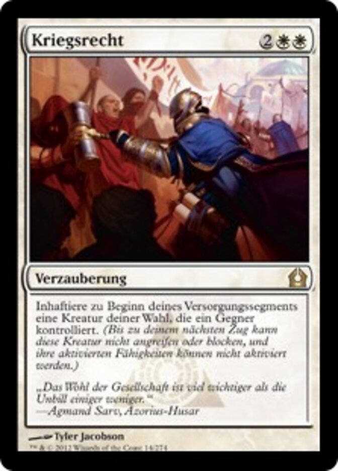 Kriegsrecht