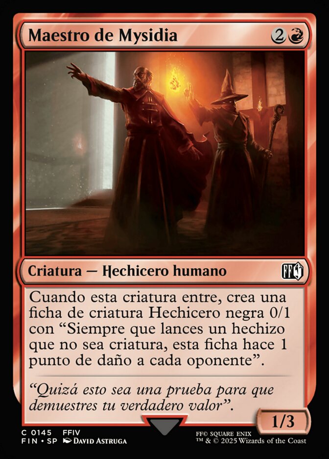 Maestro de Mysidia