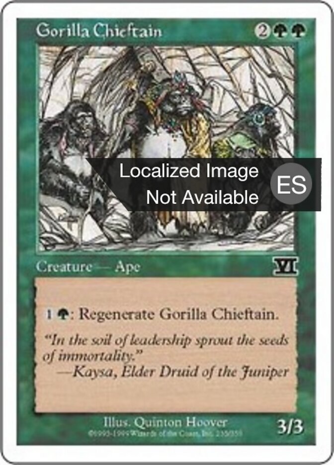 Cacique gorila