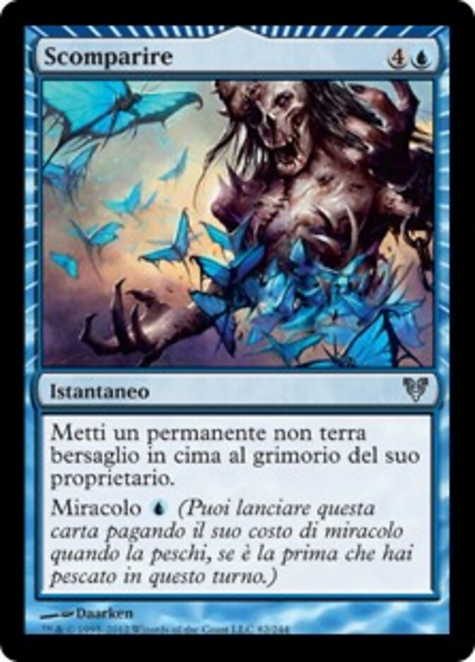 Scomparire
