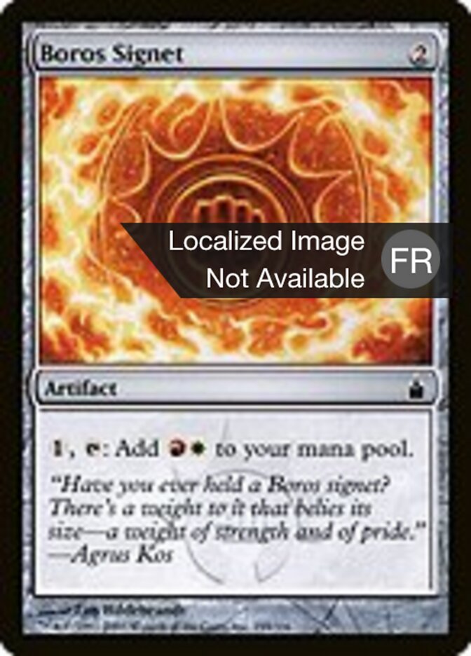 Cachet de Boros