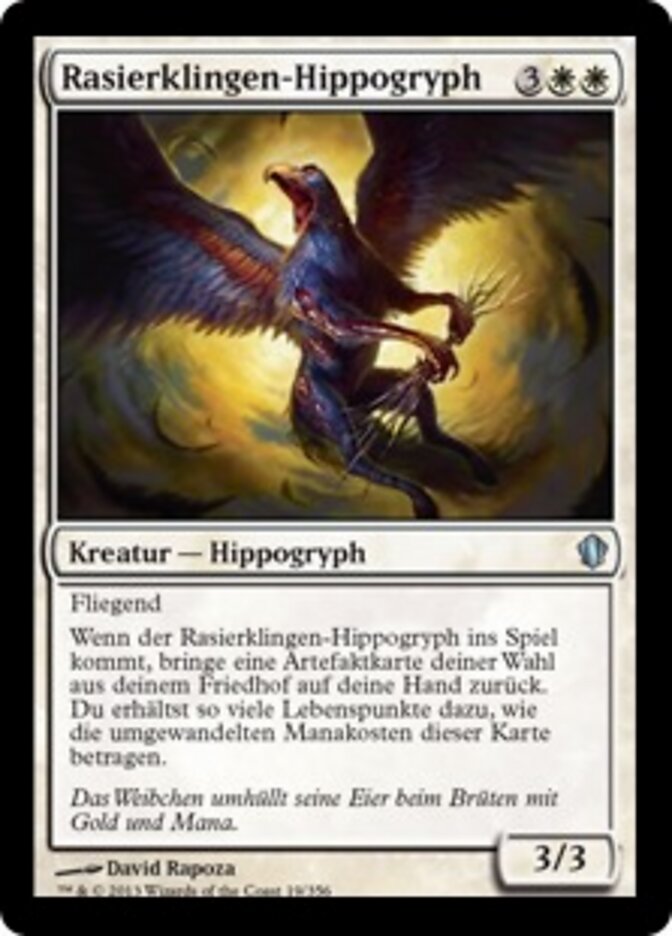 Rasierklingen-Hippogryph