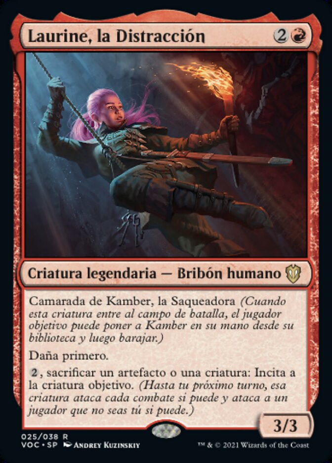 Laurine, la Distracción