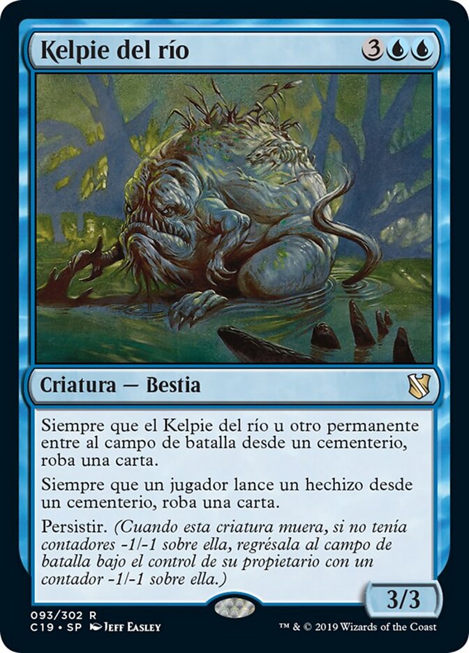 Kelpie del río