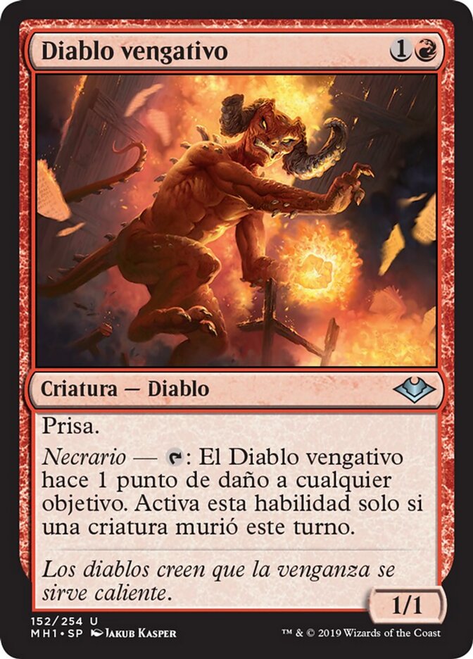 Diablo vengativo